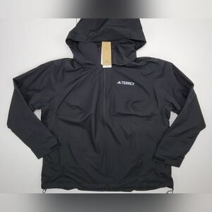 adidas MT RR Jacket PLU Black Women's Size 2X HN5490 Hiking Senderismo New